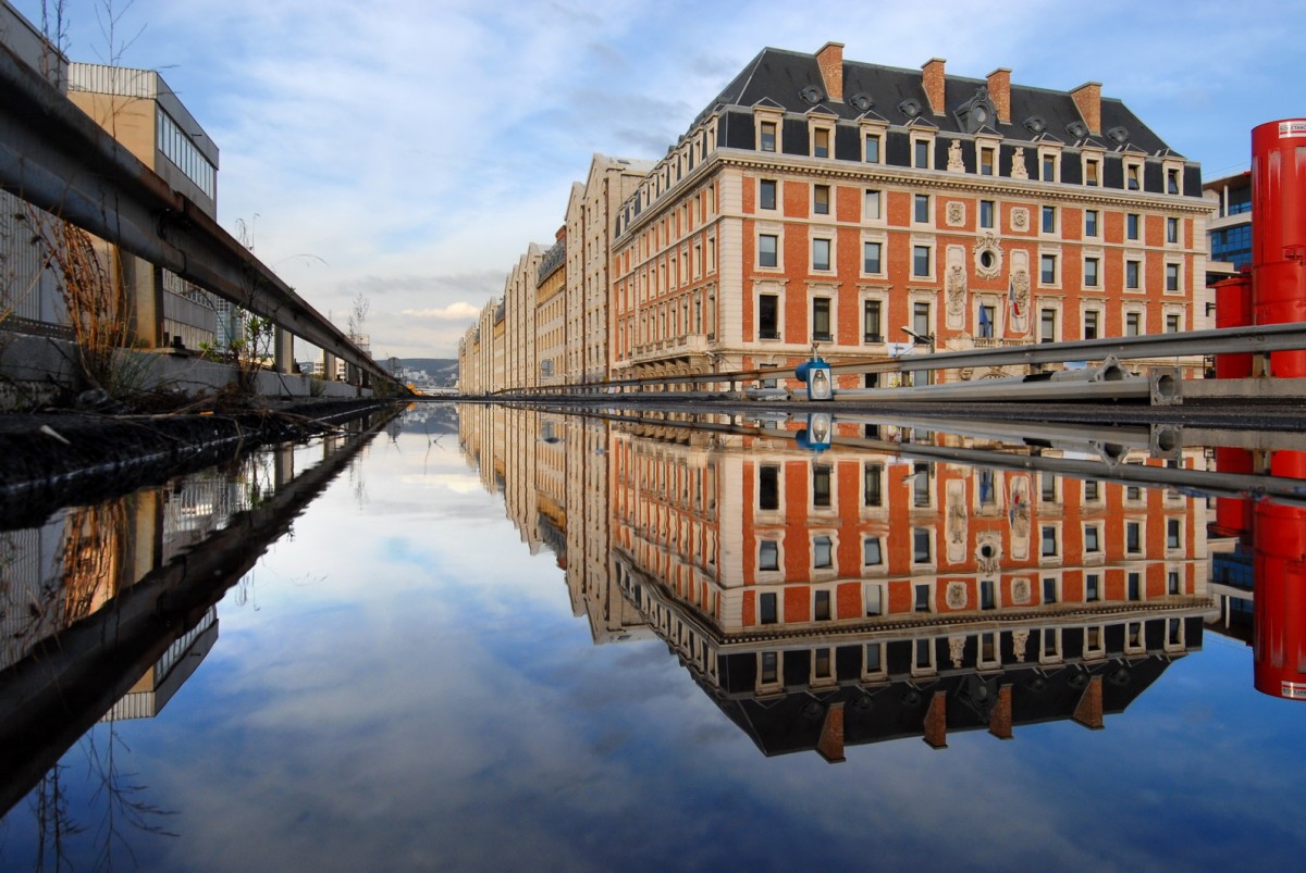2008 : Sur le viaduc de la Joliette avant sa destruction