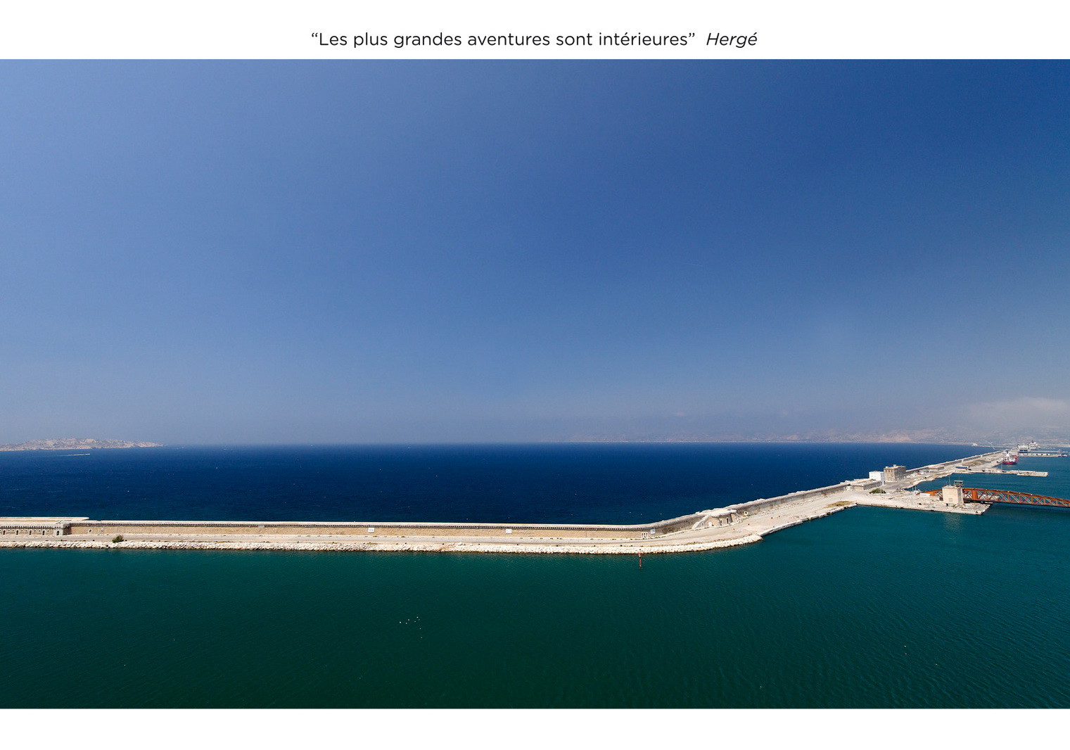 Marseille vue des grues, aux éditions André Frère