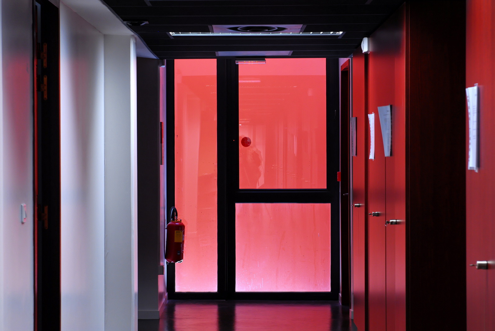 Bureaux du CROUS d'Aix-en-Provence, novembre 2008.