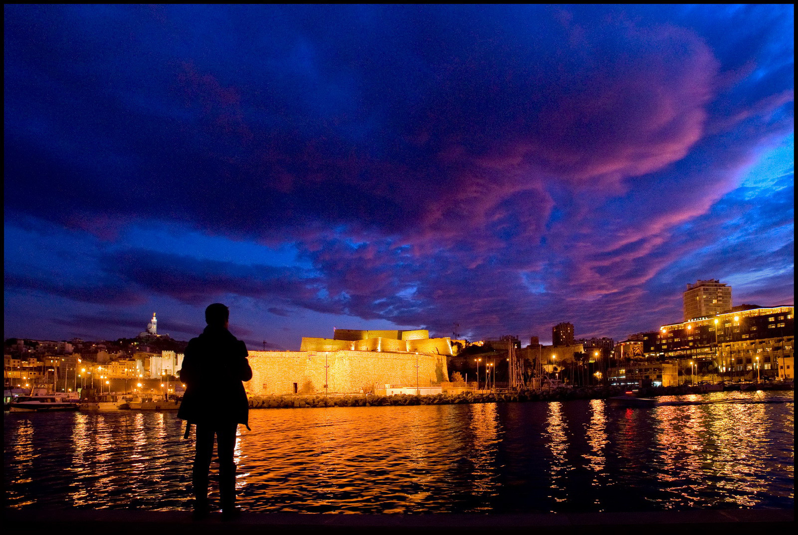 Entrée du Vieux-Port, Marseille 2009