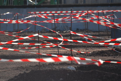 Chantier de l'hopital Sainte-Musse, Toulon février 2008