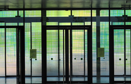 Lycée de Lunel dans l'Hérault, juin 2010.