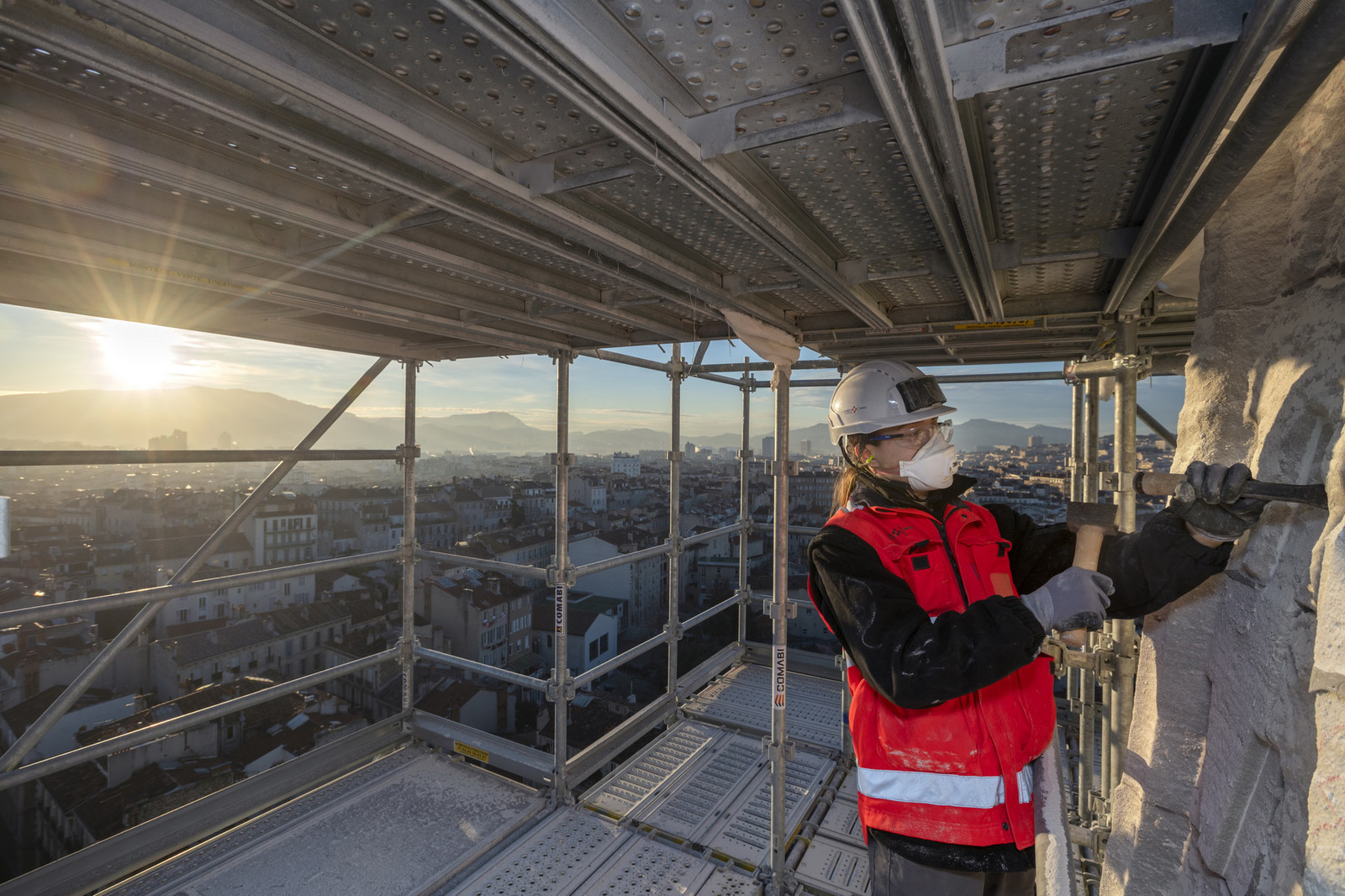 Eglise des Réformés, Marseille janvier 2020.